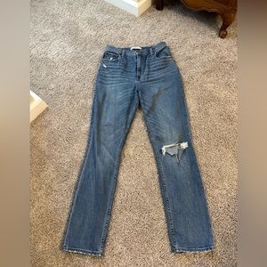 Abercrombie & Fitch 90s slim straight high rise jeans